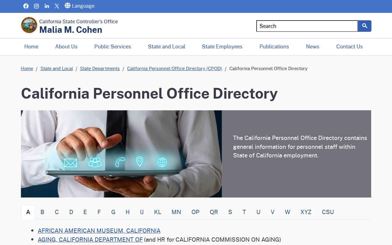 San Bernardino County people directories California personnel offices